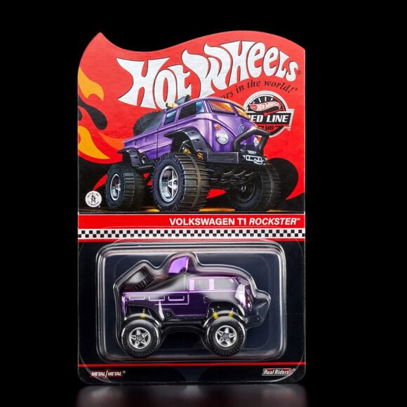 Hot Wheels RLC Exclusive • VOLKSWAGEN T1 ROCKSTER • Cross-Posted • Firm - Picture 14 of 15